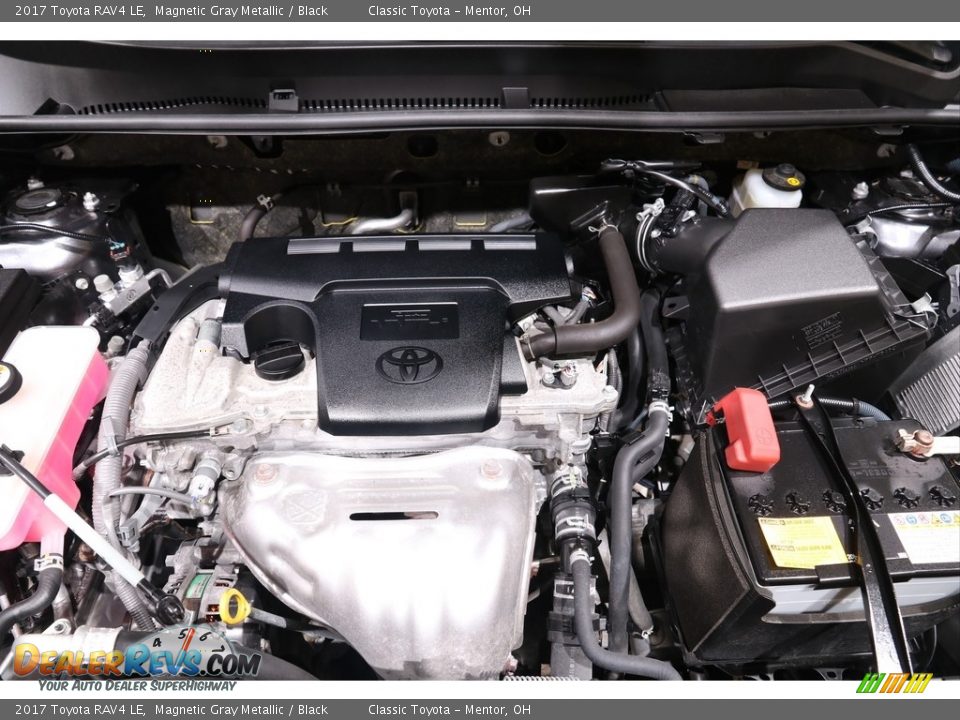 2017 Toyota RAV4 LE Magnetic Gray Metallic / Black Photo #18