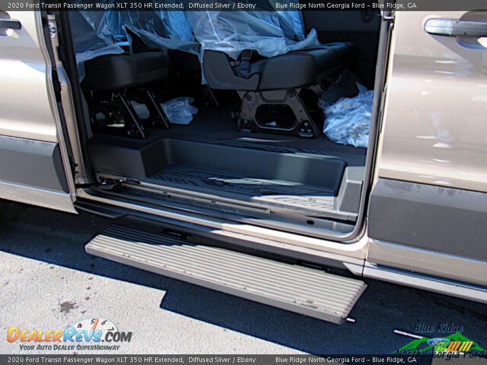 2020 Ford Transit Passenger Wagon XLT 350 HR Extended Diffused Silver / Ebony Photo #17