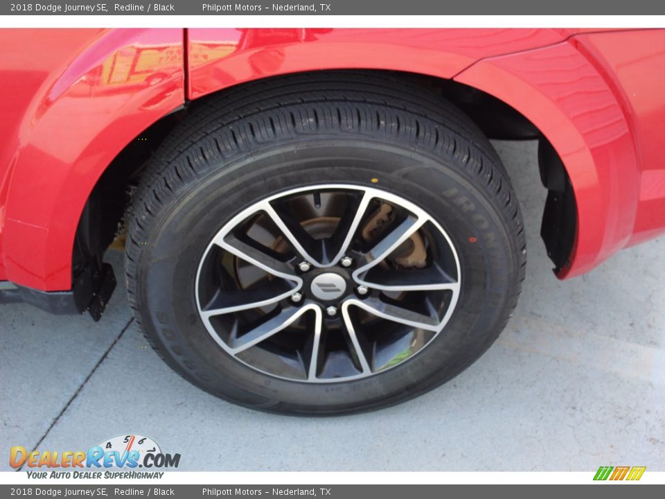 2018 Dodge Journey SE Redline / Black Photo #6