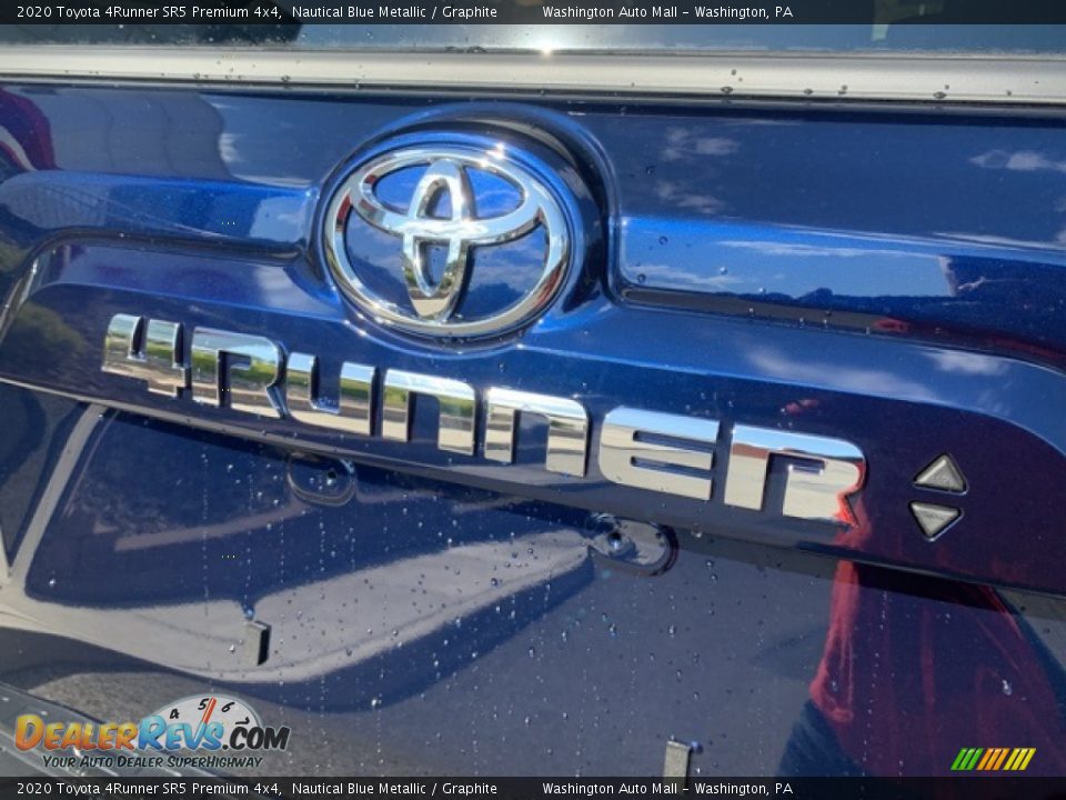2020 Toyota 4Runner SR5 Premium 4x4 Nautical Blue Metallic / Graphite Photo #26