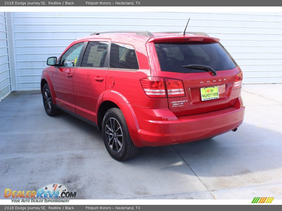 2018 Dodge Journey SE Redline / Black Photo #8
