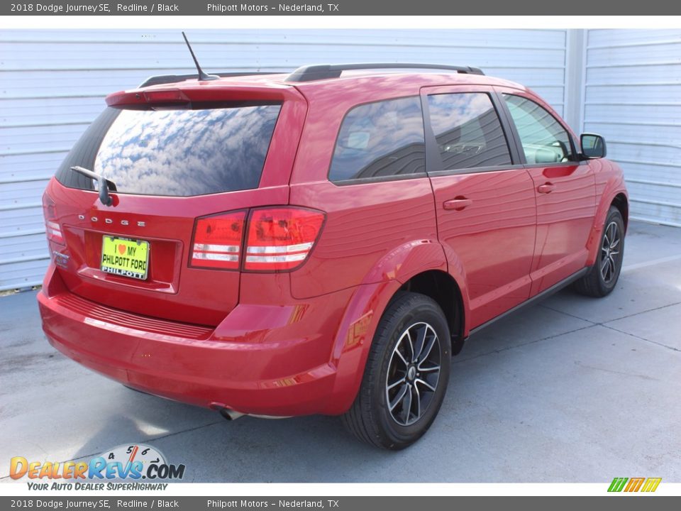 2018 Dodge Journey SE Redline / Black Photo #10