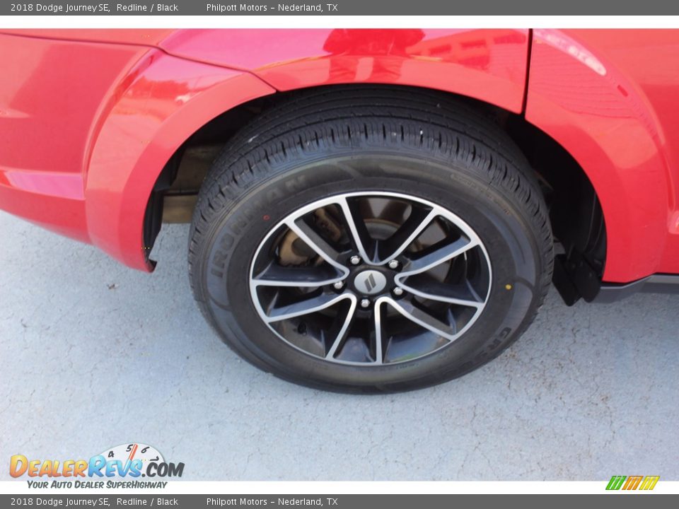 2018 Dodge Journey SE Redline / Black Photo #11
