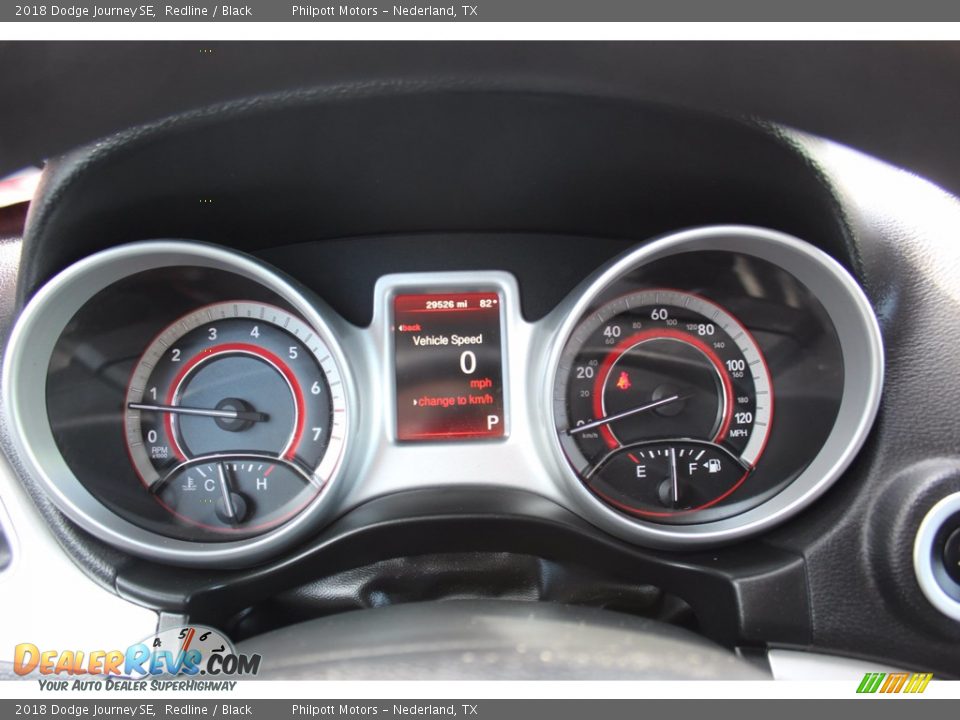 2018 Dodge Journey SE Redline / Black Photo #18