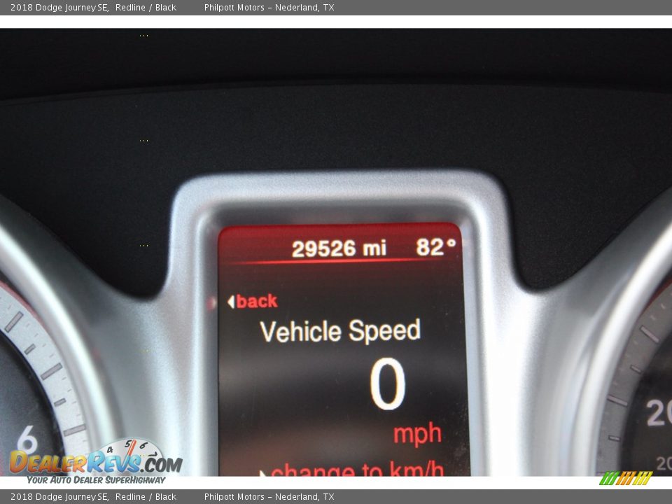 2018 Dodge Journey SE Redline / Black Photo #19