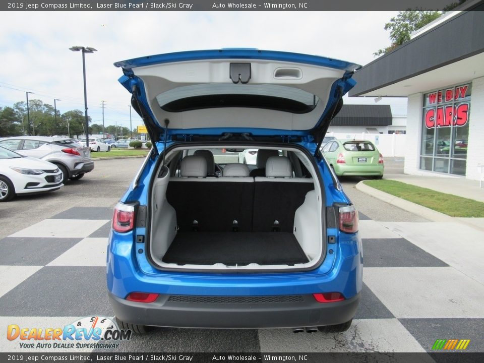 2019 Jeep Compass Limited Laser Blue Pearl / Black/Ski Gray Photo #5