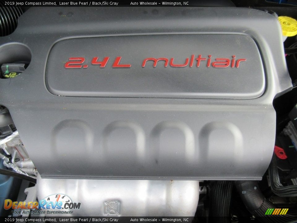 2019 Jeep Compass Limited Laser Blue Pearl / Black/Ski Gray Photo #6