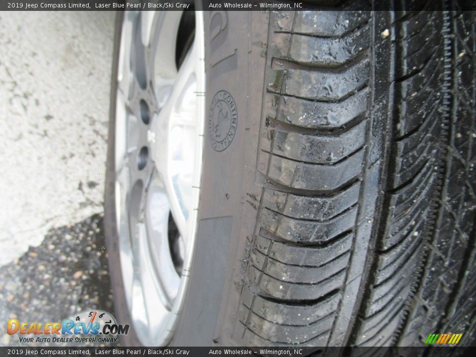 2019 Jeep Compass Limited Laser Blue Pearl / Black/Ski Gray Photo #8