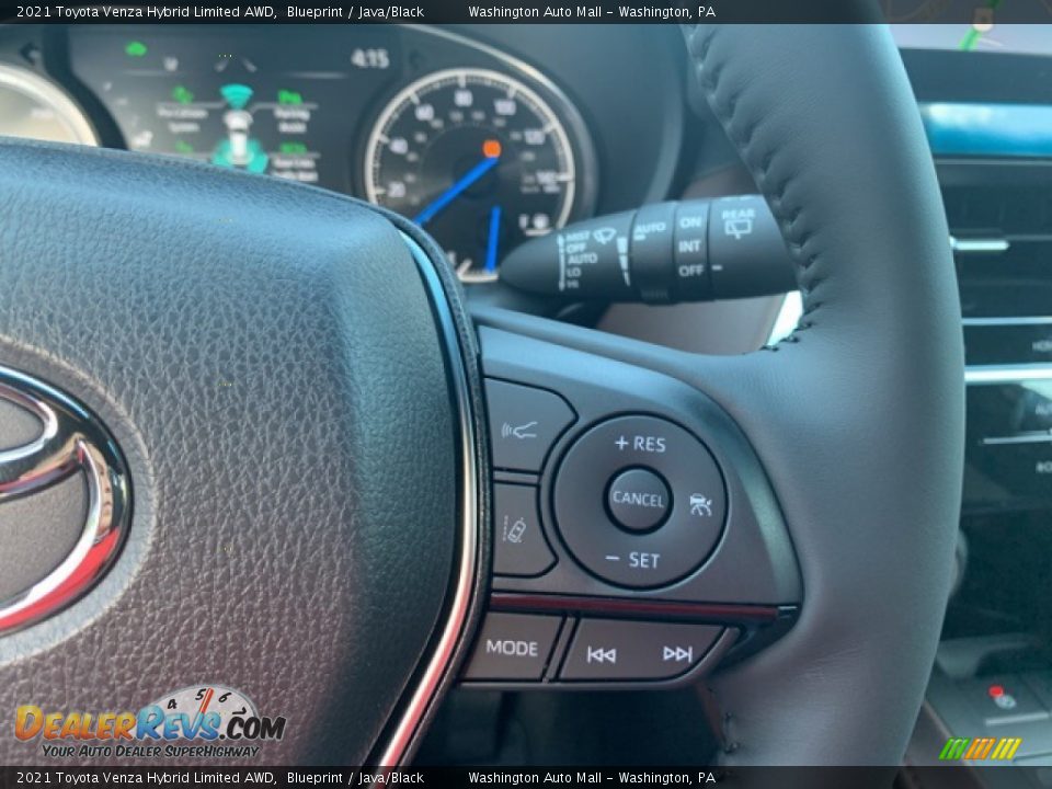 2021 Toyota Venza Hybrid Limited AWD Steering Wheel Photo #18