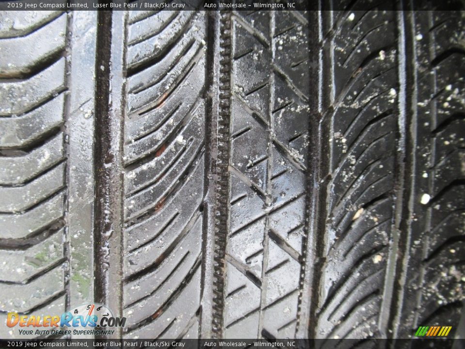 2019 Jeep Compass Limited Laser Blue Pearl / Black/Ski Gray Photo #9