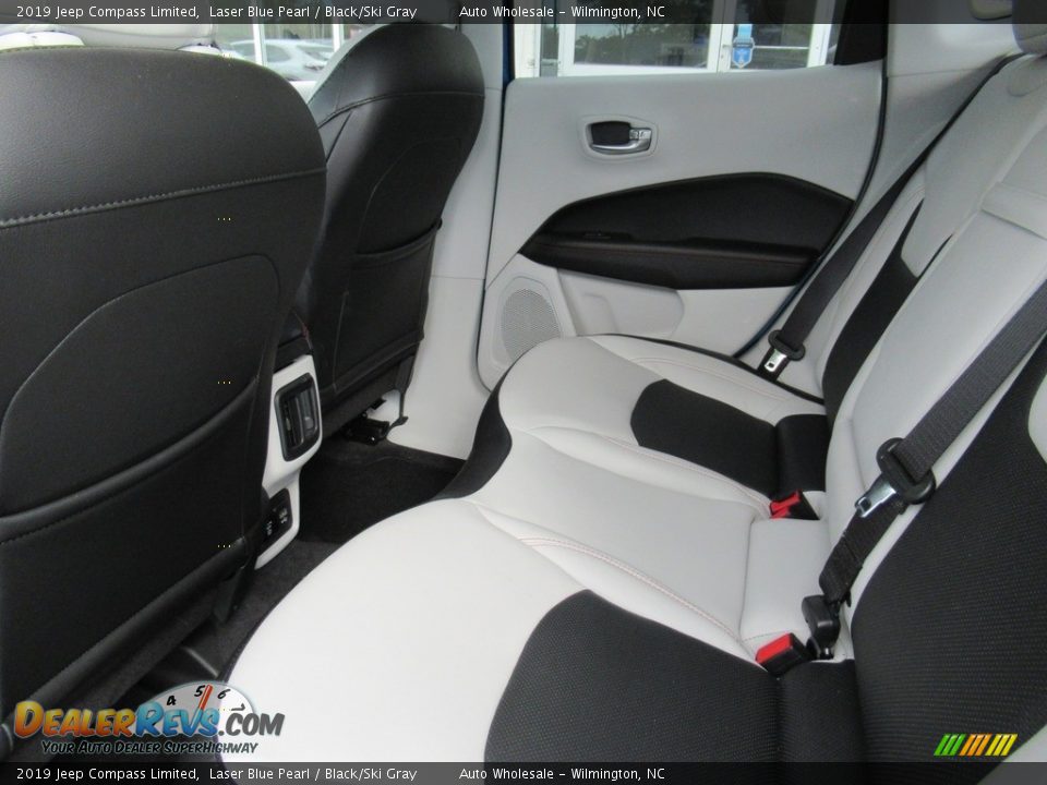 2019 Jeep Compass Limited Laser Blue Pearl / Black/Ski Gray Photo #11