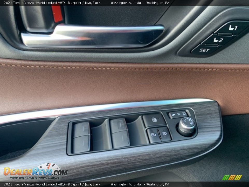 Door Panel of 2021 Toyota Venza Hybrid Limited AWD Photo #21