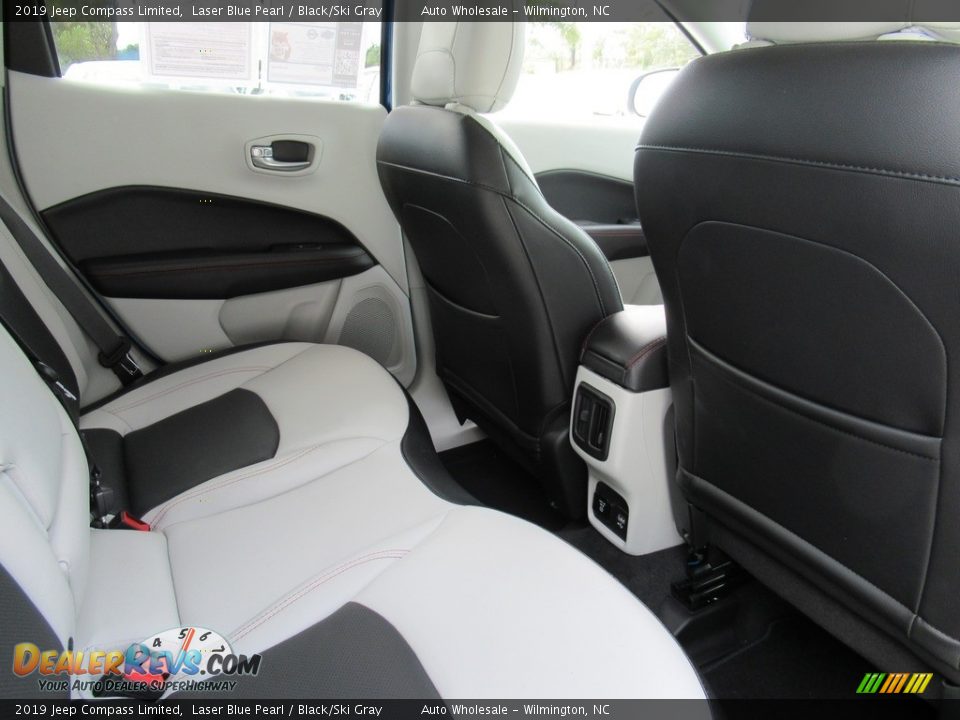 2019 Jeep Compass Limited Laser Blue Pearl / Black/Ski Gray Photo #13