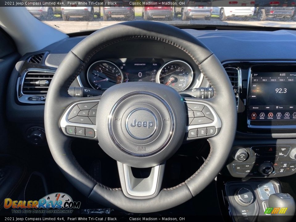 2021 Jeep Compass Limited 4x4 Steering Wheel Photo #5