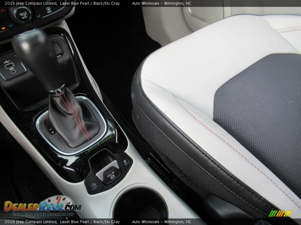 2019 Jeep Compass Limited Laser Blue Pearl / Black/Ski Gray Photo #19