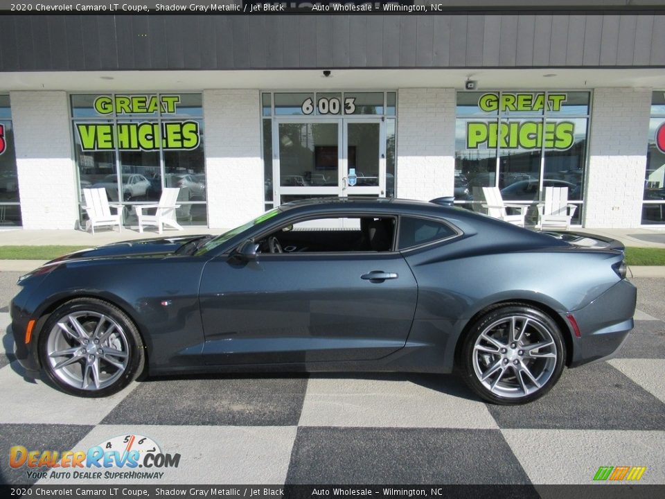 2020 Chevrolet Camaro LT Coupe Shadow Gray Metallic / Jet Black Photo #1