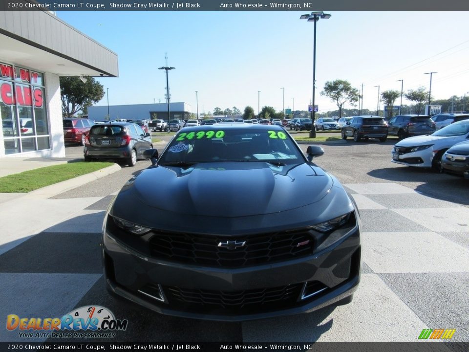 2020 Chevrolet Camaro LT Coupe Shadow Gray Metallic / Jet Black Photo #2