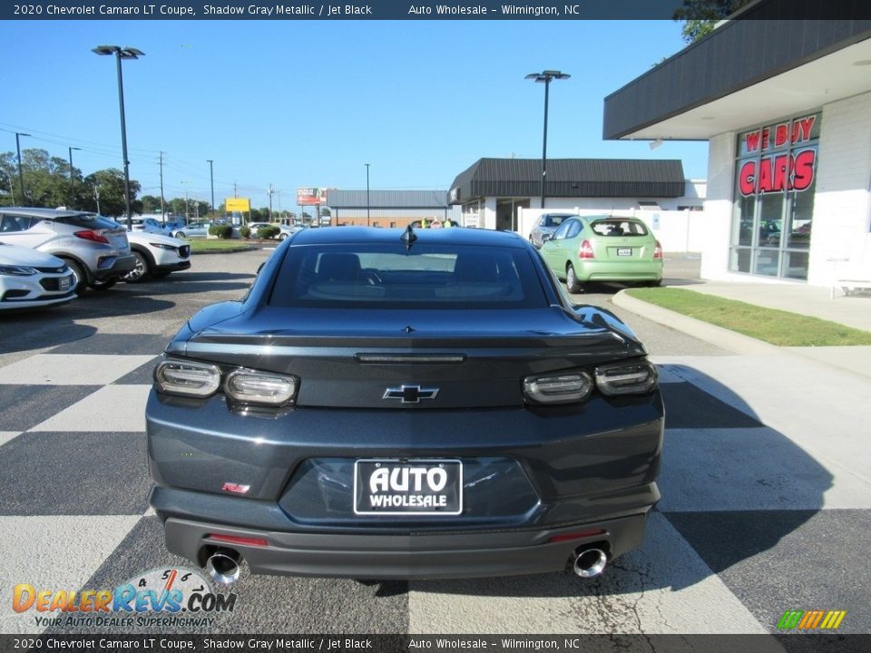 2020 Chevrolet Camaro LT Coupe Shadow Gray Metallic / Jet Black Photo #4