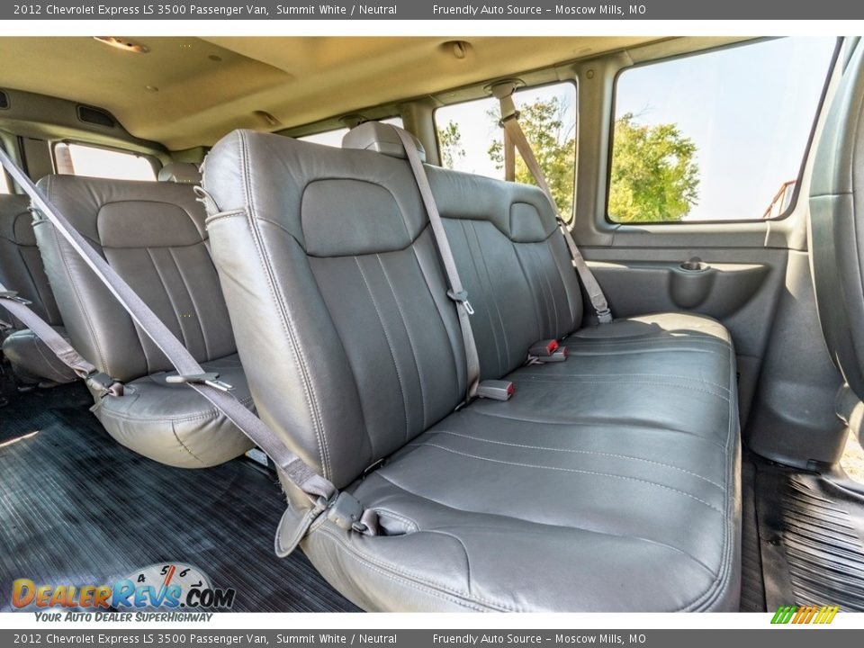 2012 Chevrolet Express LS 3500 Passenger Van Summit White / Neutral Photo #23