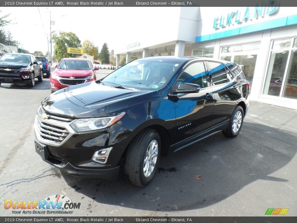 2019 Chevrolet Equinox LT AWD Mosaic Black Metallic / Jet Black Photo #1