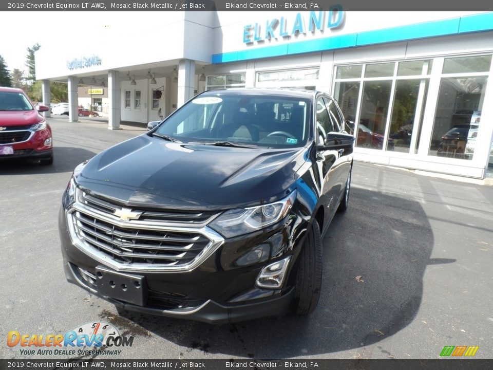 2019 Chevrolet Equinox LT AWD Mosaic Black Metallic / Jet Black Photo #2