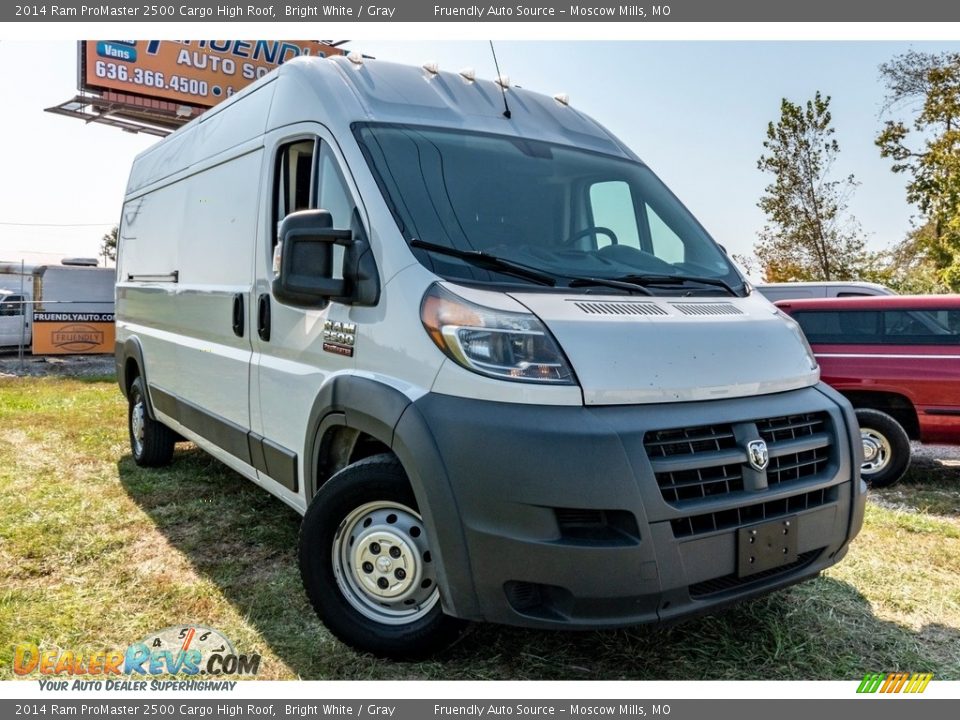 Front 3/4 View of 2014 Ram ProMaster 2500 Cargo High Roof Photo #1