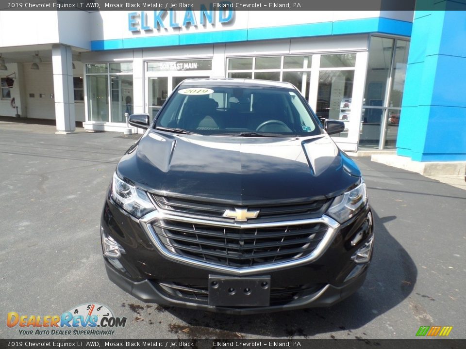 2019 Chevrolet Equinox LT AWD Mosaic Black Metallic / Jet Black Photo #3