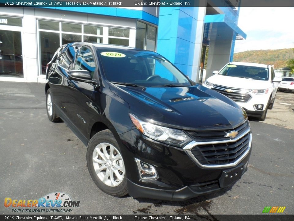 2019 Chevrolet Equinox LT AWD Mosaic Black Metallic / Jet Black Photo #4