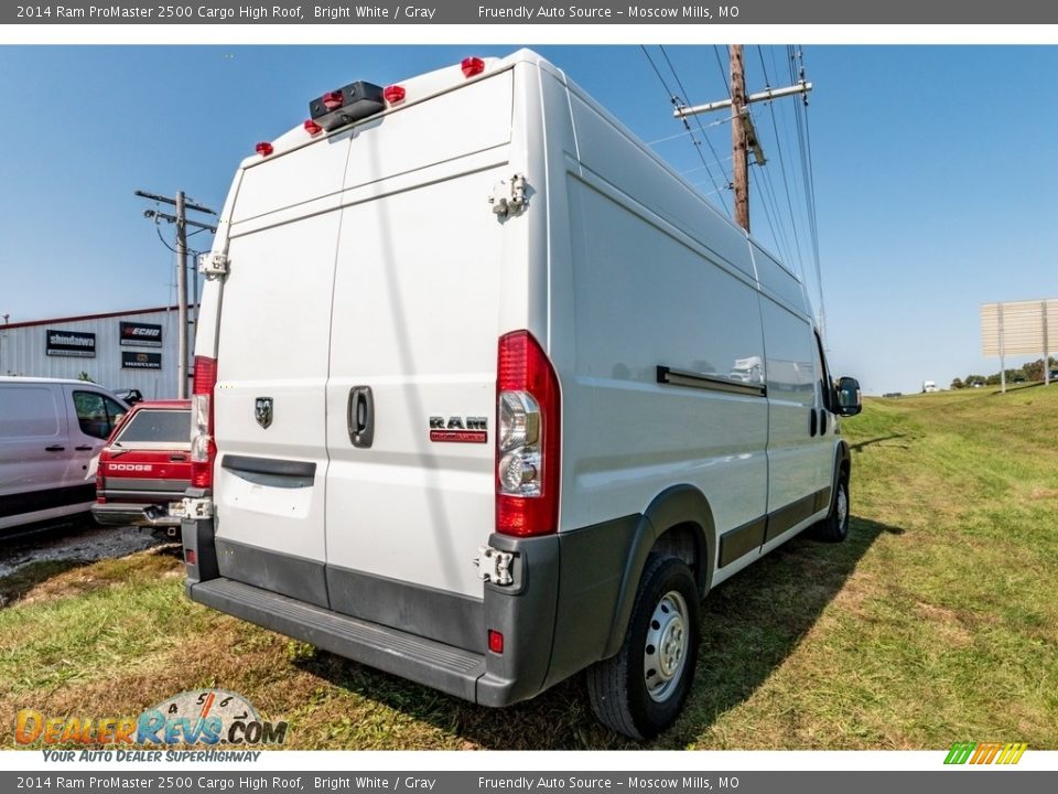 2014 Ram ProMaster 2500 Cargo High Roof Bright White / Gray Photo #4