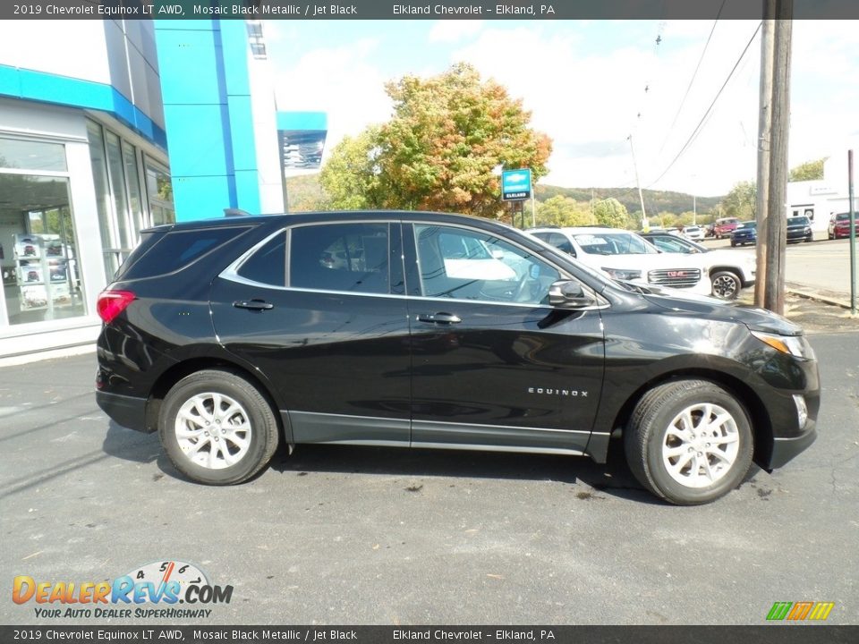 2019 Chevrolet Equinox LT AWD Mosaic Black Metallic / Jet Black Photo #6