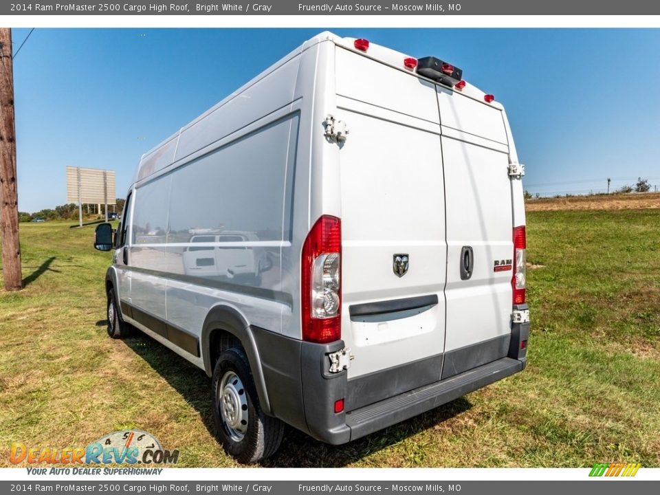 2014 Ram ProMaster 2500 Cargo High Roof Bright White / Gray Photo #6