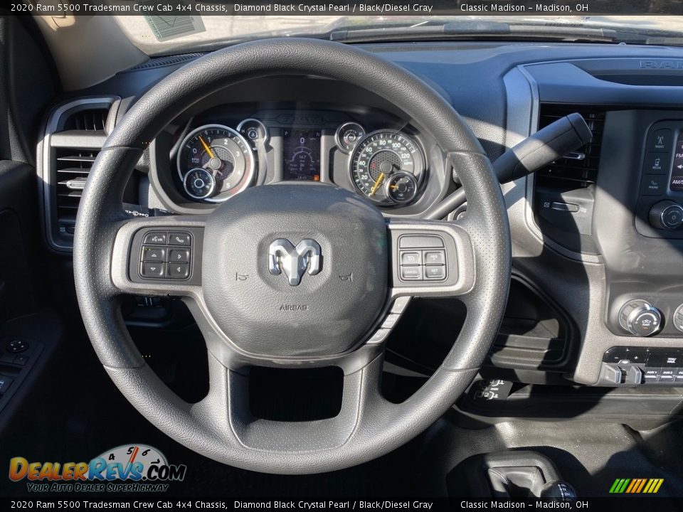 2020 Ram 5500 Tradesman Crew Cab 4x4 Chassis Steering Wheel Photo #5