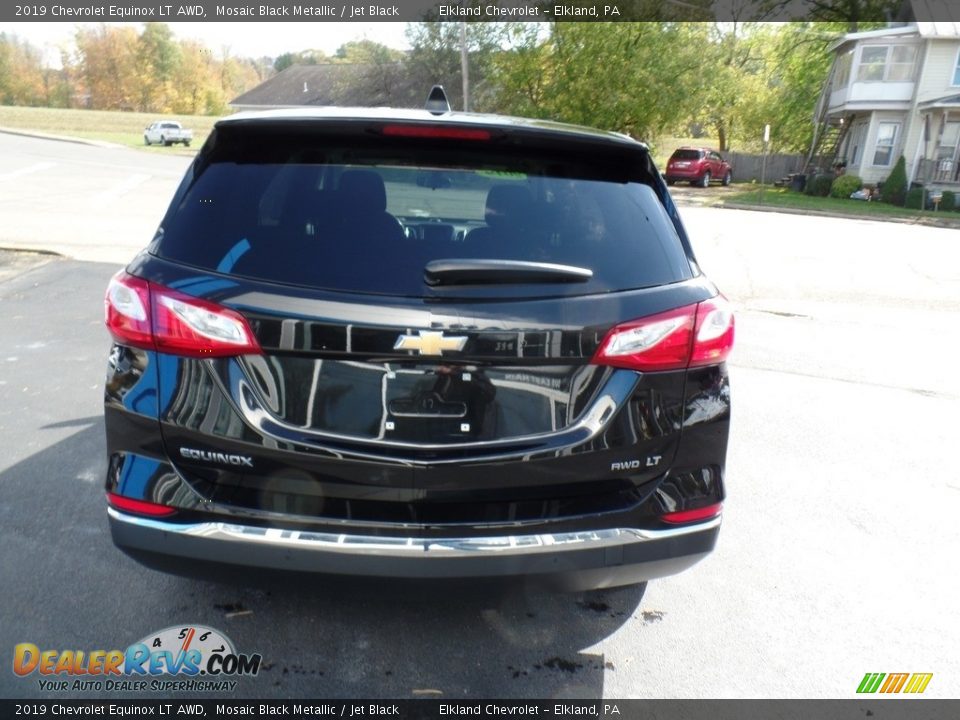 2019 Chevrolet Equinox LT AWD Mosaic Black Metallic / Jet Black Photo #8