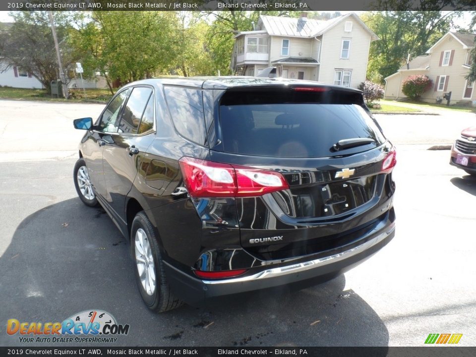 2019 Chevrolet Equinox LT AWD Mosaic Black Metallic / Jet Black Photo #9