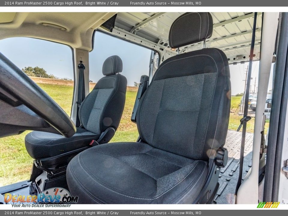 2014 Ram ProMaster 2500 Cargo High Roof Bright White / Gray Photo #16