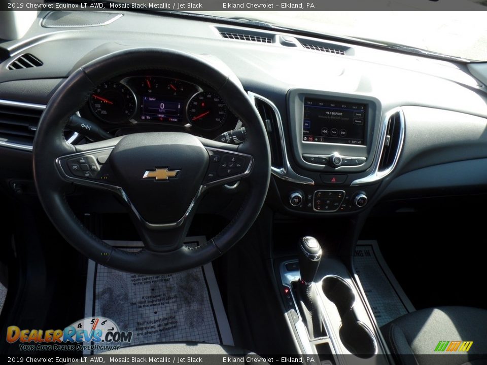 2019 Chevrolet Equinox LT AWD Mosaic Black Metallic / Jet Black Photo #18