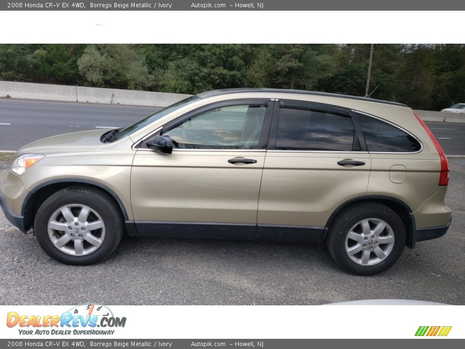 Borrego Beige Metallic 2008 Honda CR-V EX 4WD Photo #4