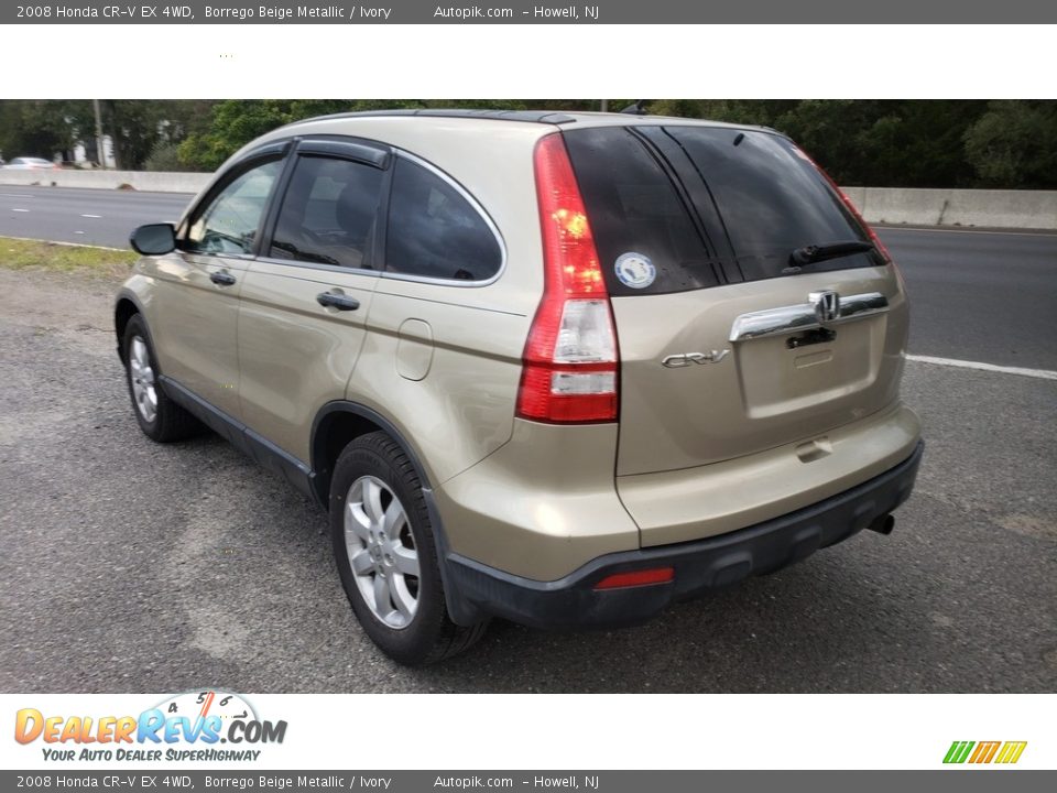 2008 Honda CR-V EX 4WD Borrego Beige Metallic / Ivory Photo #5