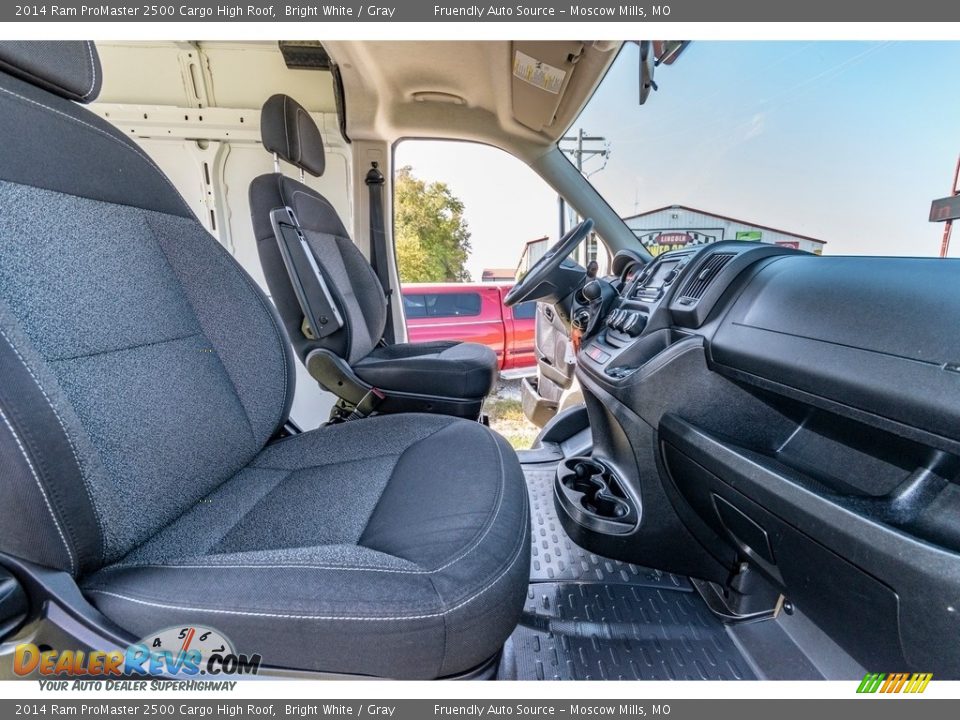 Front Seat of 2014 Ram ProMaster 2500 Cargo High Roof Photo #28