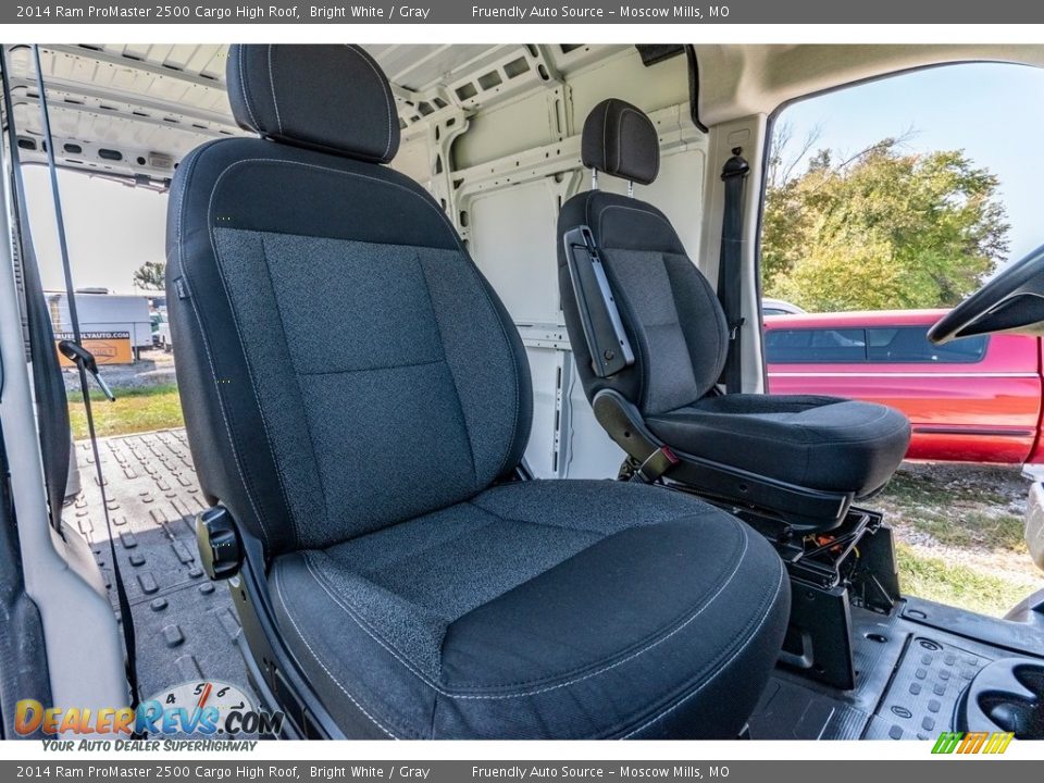 Front Seat of 2014 Ram ProMaster 2500 Cargo High Roof Photo #29