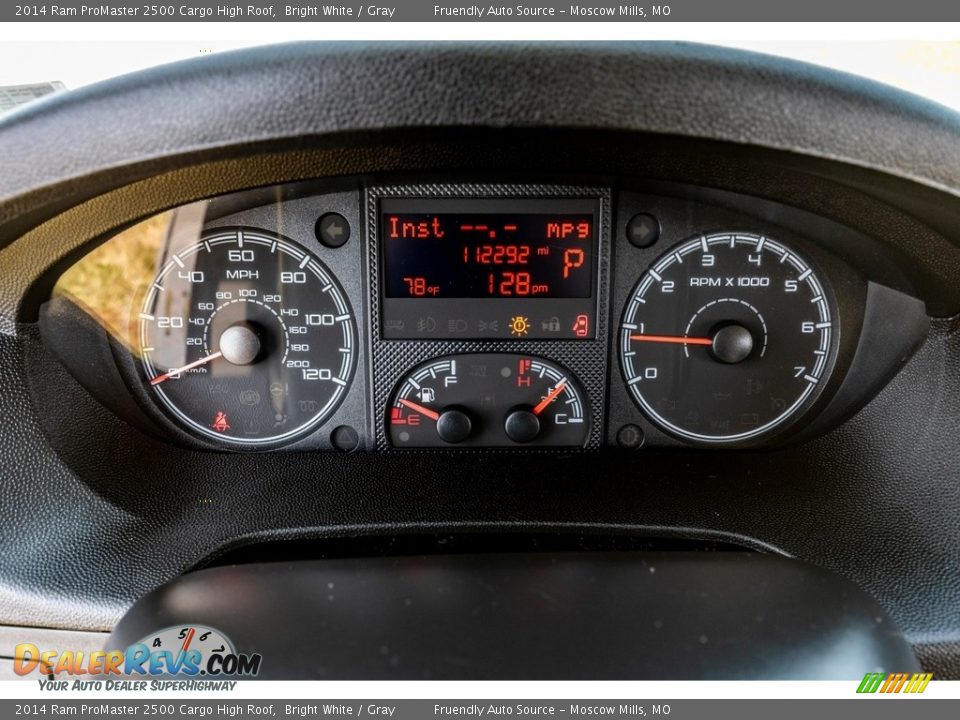 2014 Ram ProMaster 2500 Cargo High Roof Gauges Photo #34