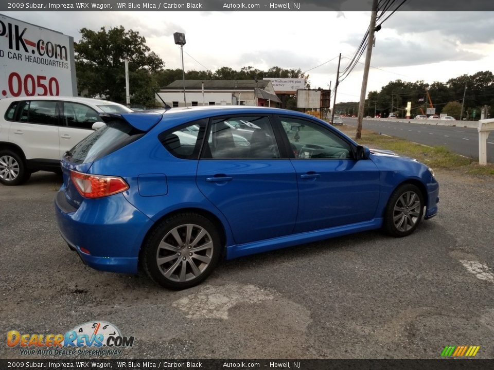 2009 Subaru Impreza WRX Wagon WR Blue Mica / Carbon Black Photo #3