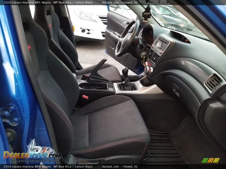 2009 Subaru Impreza WRX Wagon WR Blue Mica / Carbon Black Photo #13