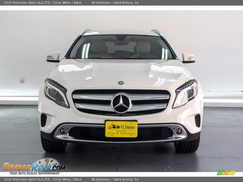 2016 Mercedes-Benz GLA 250 Cirrus White / Black Photo #2