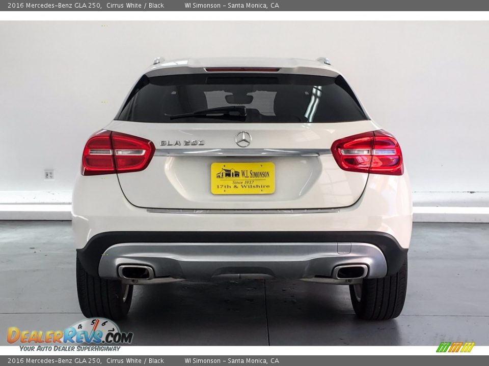 2016 Mercedes-Benz GLA 250 Cirrus White / Black Photo #3