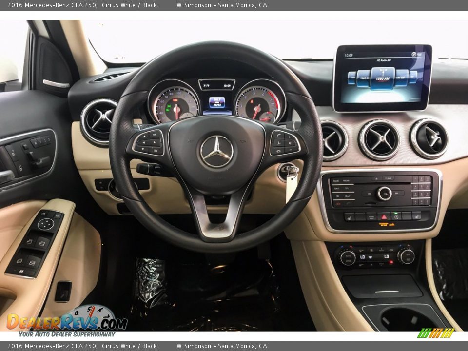 2016 Mercedes-Benz GLA 250 Cirrus White / Black Photo #4
