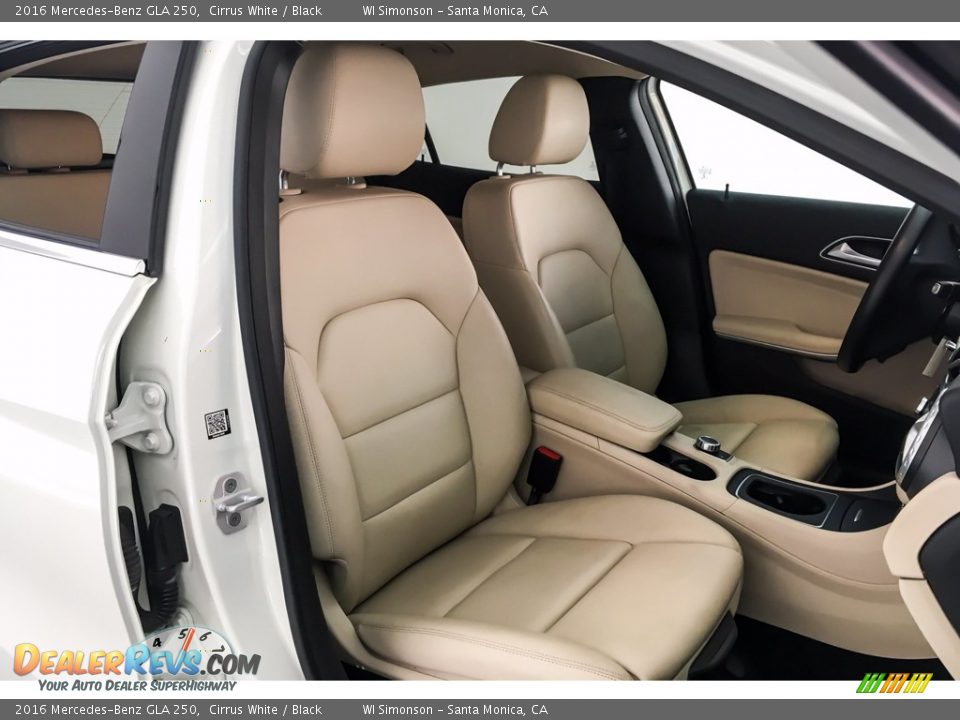 2016 Mercedes-Benz GLA 250 Cirrus White / Black Photo #6