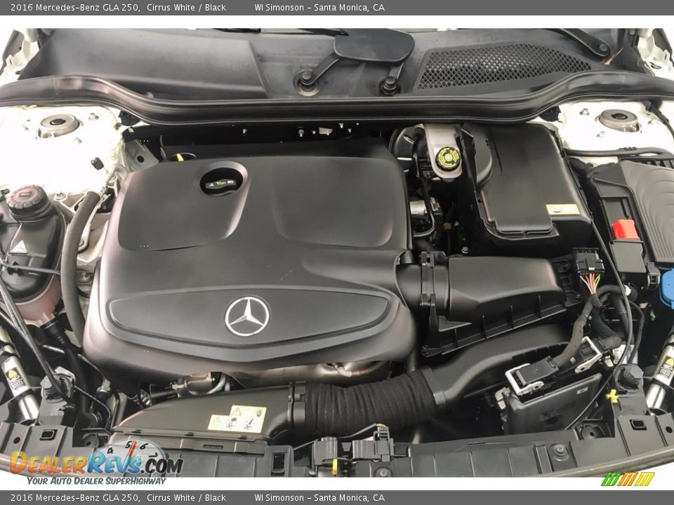 2016 Mercedes-Benz GLA 250 Cirrus White / Black Photo #9