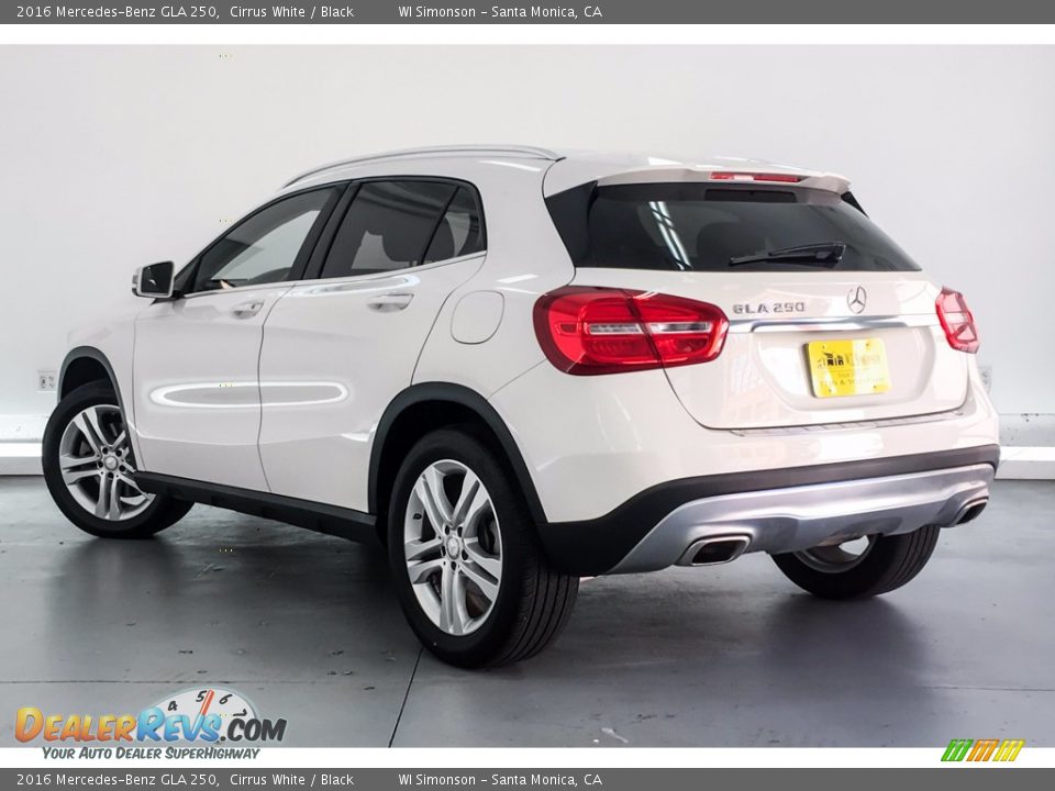 2016 Mercedes-Benz GLA 250 Cirrus White / Black Photo #10