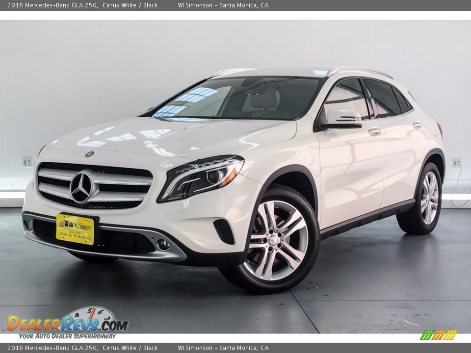 2016 Mercedes-Benz GLA 250 Cirrus White / Black Photo #12
